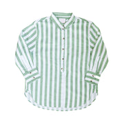 Resort Stripe Sleep Shirt | Olive